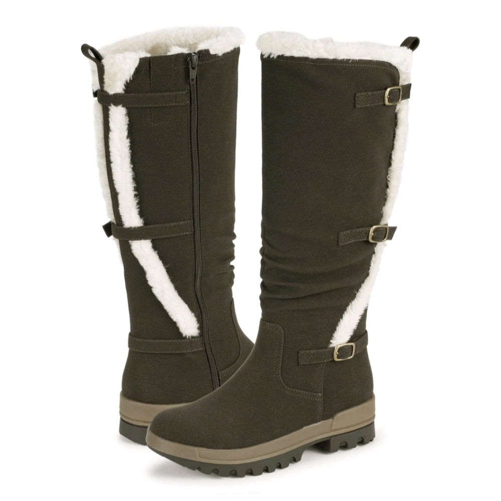 Women's Brown Knee-High Boots